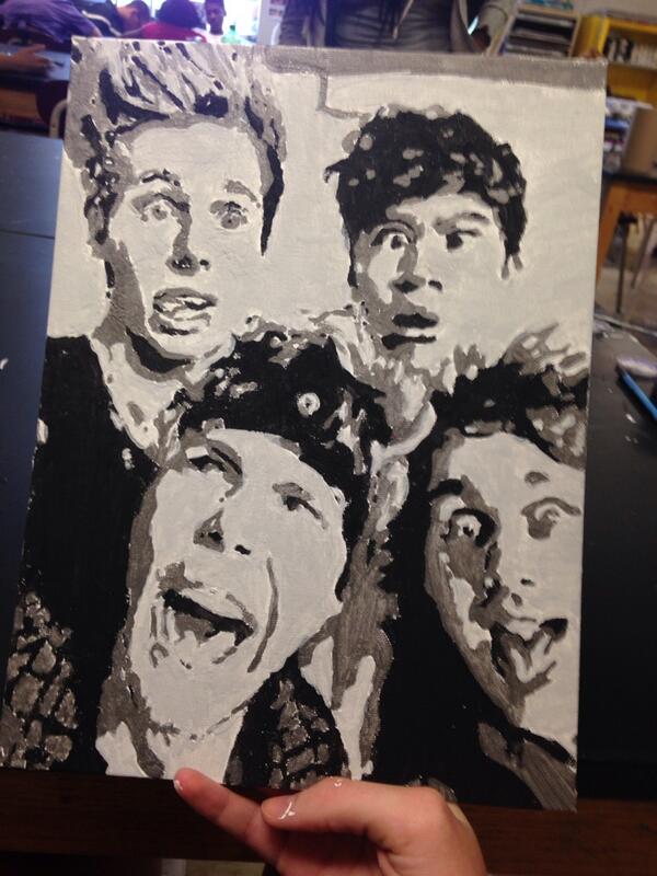 losersmgc's tweet image. #5sosfanart My friend did the b/w &amp;amp; the other two are mine :-) @5SOS @Luke5SOS @Calum5SOS @Michael5SOS @Ashton5SOS