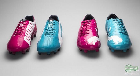 puma mismatched cleats