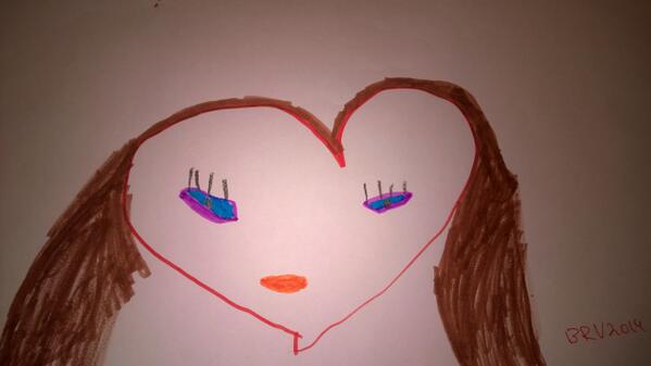 VilbertG's tweet photo. @katyperry with love from my 6 year old Birtu Rós - Thanks for the music http://t.co/NaFfTkbsCT