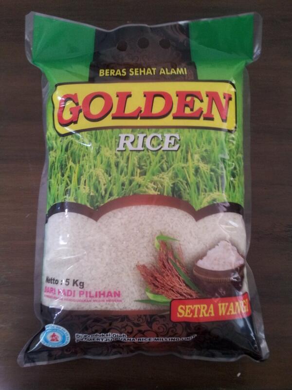 Golden Rice menjadi pilihan beberapa hotel di Jakarta (Varietas Pandan Wangi)