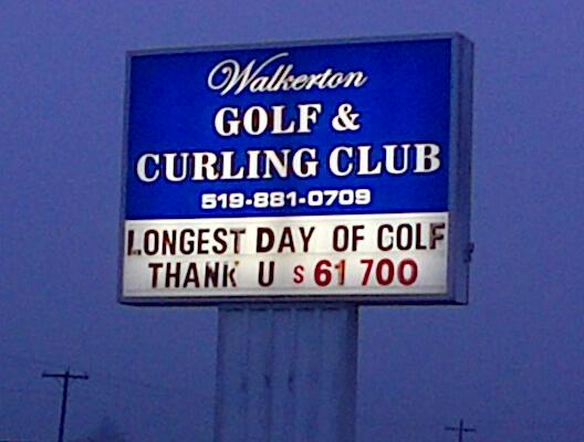 OvParksy's tweet photo. Another great day for a great cause! "@walkertongcc: Congrats Joe, Diane and all of the #LongestDayofGolf crew http://t.co/kSyCadDzmL”