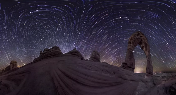 Pure cosmic awe: A multiple-camera, 360-degree timelapse planetary panorama of the night sky j.mp/1jfFwux