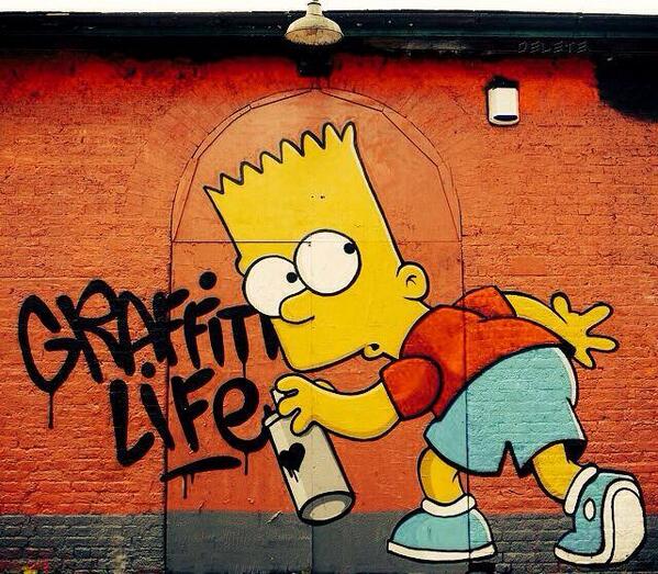 Graffiti Bart Simpson Graffiti Ideen
