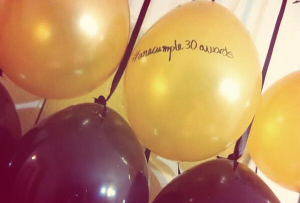 ANI_Way_'s tweet photo. Un día inolvidable.Culpables: @estefaniaptazta @SuperViso_  @jodiazse  @AlexMonLan @Lore_ch y Cía. #anacumple30Awards http://t.co/ZhaDp4E4nL