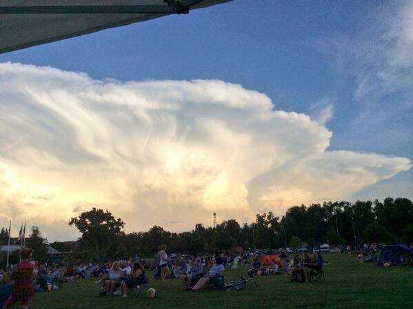 crewmaxinc's tweet image. #crewmax is a proud sponsor of the #rooseveltpark concert series in #longmont Beautiful storm in the distance.