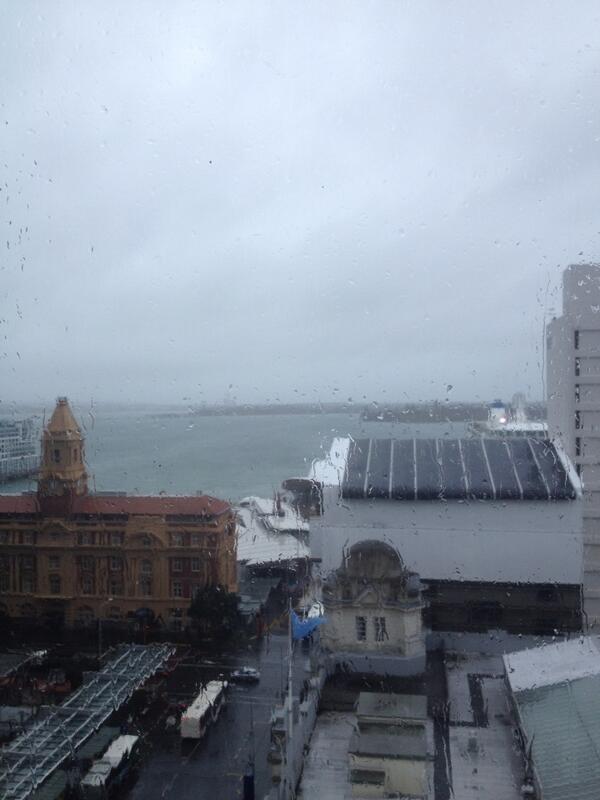 Tis a rainy day in Auckland