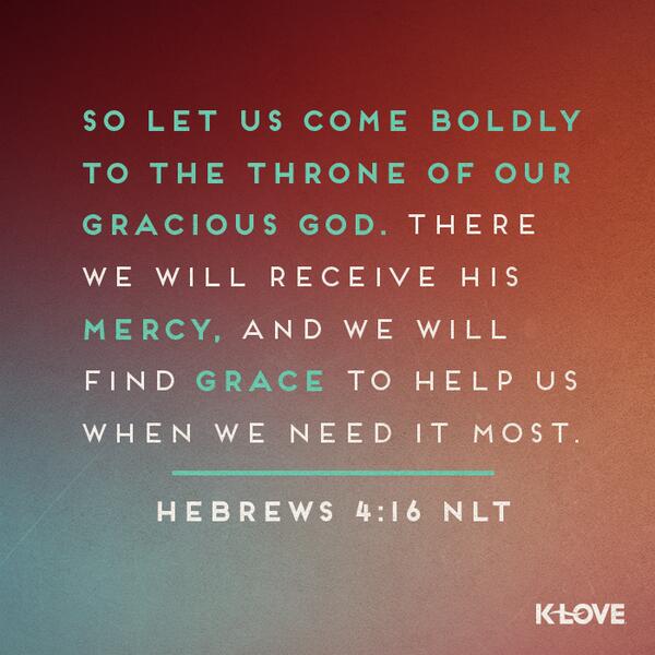 KLOVERadio's tweet photo. #VOTD #scripture #mercy #grace http://t.co/PynwB59AdM