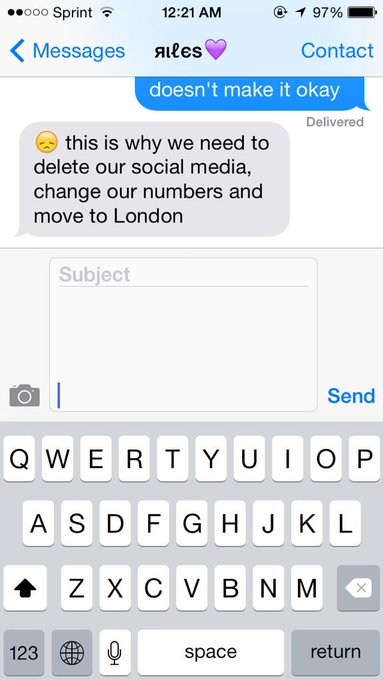 Award winning text of the night.... Ilysm❤️ http://t.co/MvkM0Z9UGK<a href="/tag/tbt"class="tags"><span>#tbt</span></a>