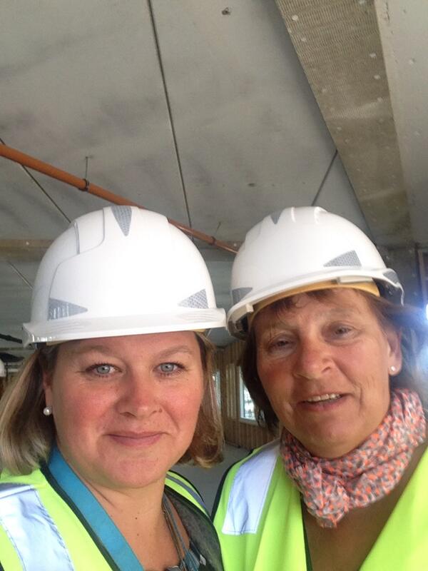 Befaring på Mortensrud#OBOS#OUS. Dette blir flott!