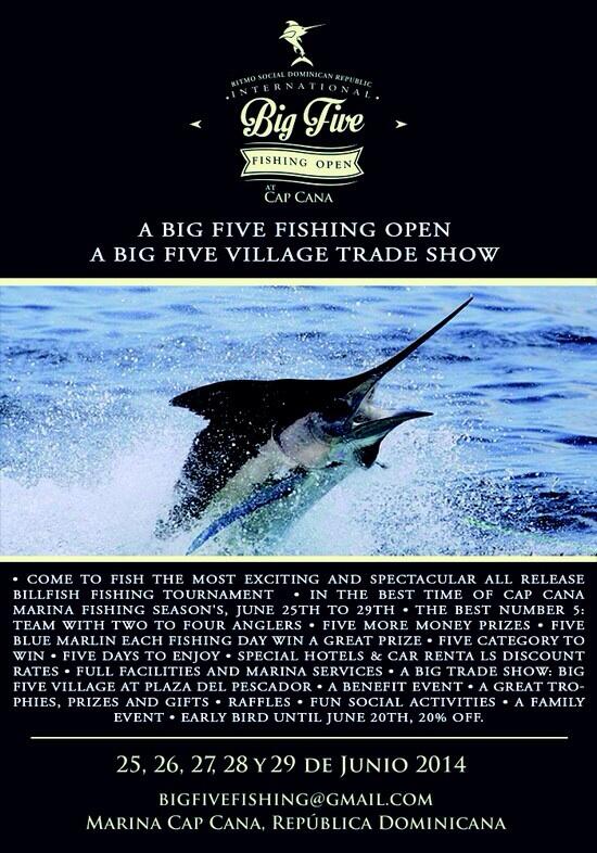 LiveCapCana's tweet photo. Starting today!!
International Big Five #Fishing Open. 
Until June 29th at #Marina #CapCana #DominicanRepublic http://t.co/y5hKWrt5U9