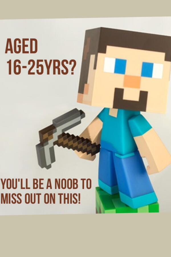 16 - 25? Don't be a #noob Get along &amp; sign up for a fab games design course bit.ly/1kgLWbL