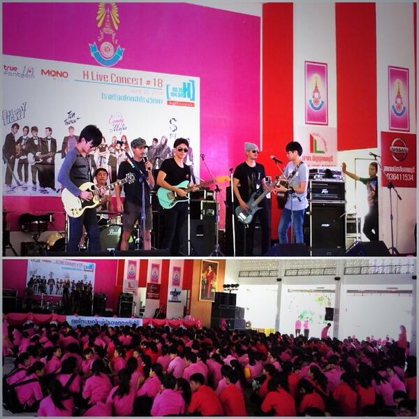 onewayticketboy's tweet photo. น้องๆ รร.โคกสำโรงวิทยา ลพบุรี  จองพื้นที่กันเต็มตั้งแต่ซาวน์เช็ค  อีกแป้บลุกขึ้นมาโดดกันนะ! http://t.co/mHSUoqIEZE