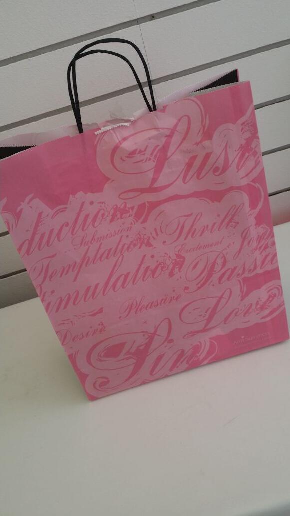 hersweetscent's tweet image. Oh my favourite shopping bag..wanna see what's in there? #panties #knickers #fetish #hersweetscent #payslave #spoilme