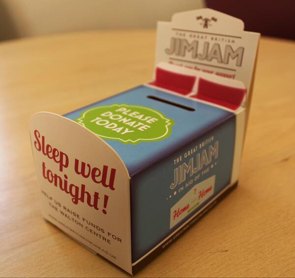 Come down to @WaltonCentre's #OpenAfternoon this weekend and pick up a #JimJam moneybox! #PJs