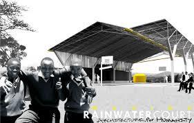 doloresvict's tweet image. Basketball pitch.St.Joseph Mahiga Primary School.Kenya.The roof collects rainwater!! #architectureforhumanity #happy