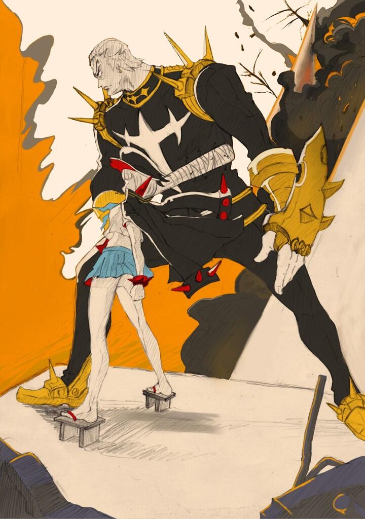 西津ヨウ Nishidu キルラキル 蟇郡苛と満艦飾マコ 着色ver Http T Co Qipechnhmj Twitter 西津ヨウ Nishidu キルラキル 蟇郡苛と満艦飾マコ 着色ver Http T Co Qipechnhmj Twitter