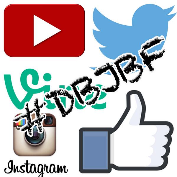 tag your photos and videos with #DBJBF