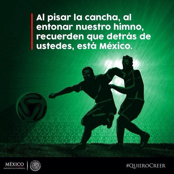 Lapyrinola's tweet photo. Goooooooolazooo! Hermosooo! México, hoy ganamos  #yocreo #MiSelección #VamosMéxico #WorldCup http://t.co/esH5AO28IR #MéxicoEnMovimiento