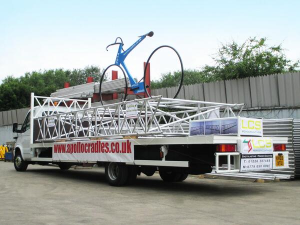 Apollo Cradles' Tour de France themed float almost ready for Barnsley Mayor's parade tomorrow. Hope to see you there!