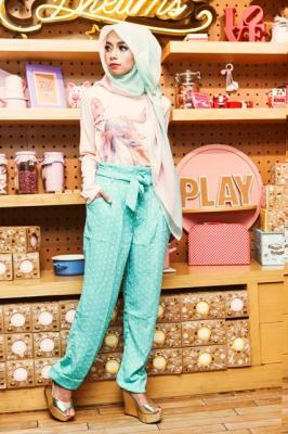 MarthilShop_'s tweet photo. Polka Hareem Pants Green APOLKA 105rb http://t.co/79vL03YkoA