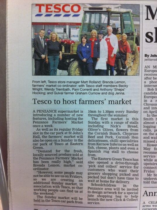 Local farmers market starts Sunday. #awesome31