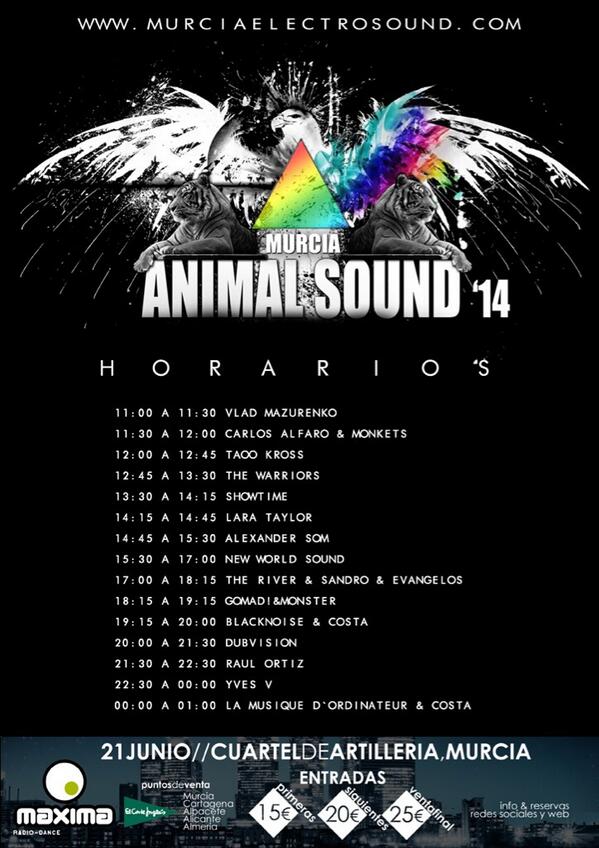 AnimalSoundFest's tweet photo. ¡Ya es viernes y quedan tan solo 8 dias para que os hagamos vivir una experiencia inolvidable! #EDM #ANIMALSOUNDFEST http://t.co/zRtUN4Vejb