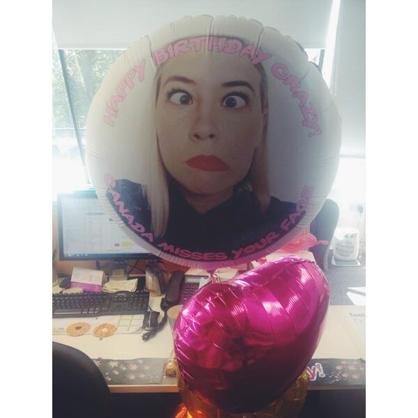 @smtwtfs + <a href="/balloonmonkey/">Balloon Monkey</a> who doesn't love a birthday balloon! Thank you! Really great print work as well!