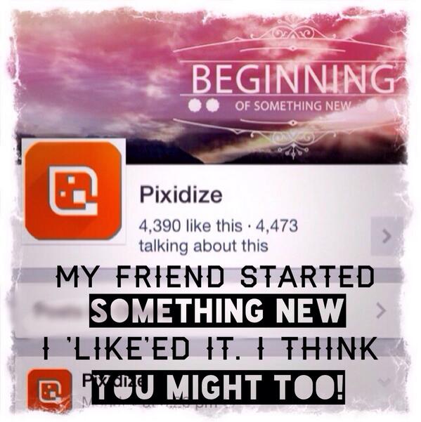 Pixidize tweet media