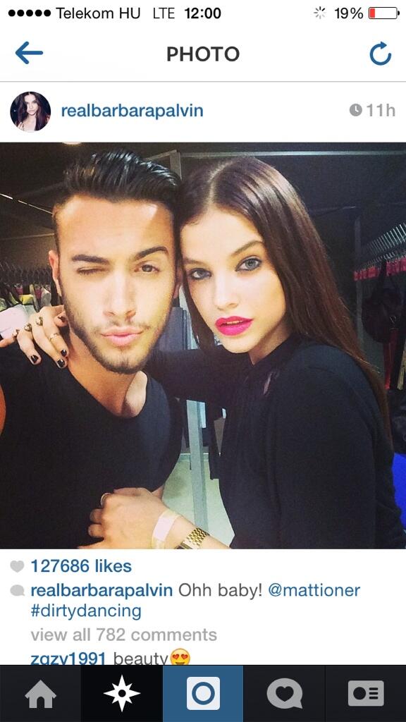 MattMattioner's tweet photo. Viva Comet with @BarbaraPalvin ❤️ http://t.co/LV0CtjMLtU