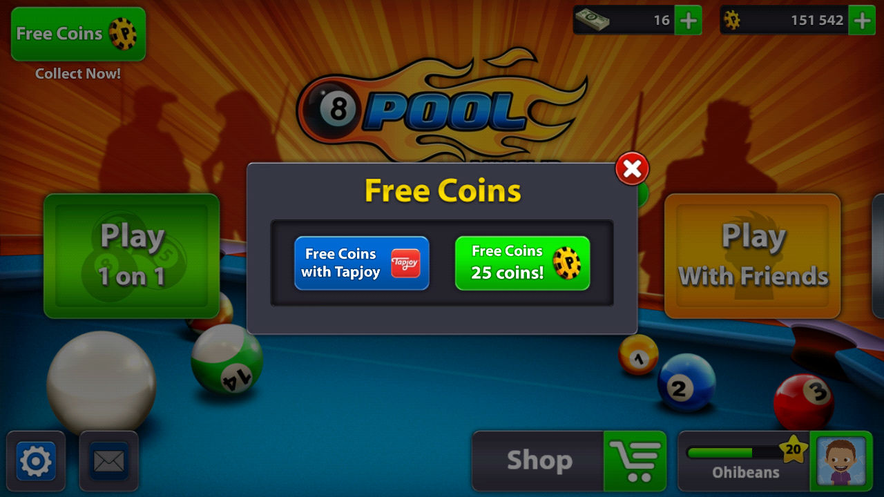 8 Ball Pool on X: Play 8 Ball Pool on Android? Get 50% more free