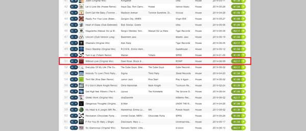 rockin the beatport house 100, now @ 51 Block &amp; Crown &amp; Dave Rose on Romp Records!