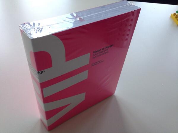 paulhekkert's tweet image. There it is! ViP | Vision in Design: A Guidebook for Innovators, 2nd print, in paperback!