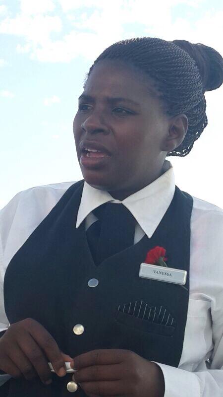 NickyArthurPR's tweet image. Vanessa our server at Azure restaurant at @12_Apostles where we're enjoying a leisurely lunch! #PRparty