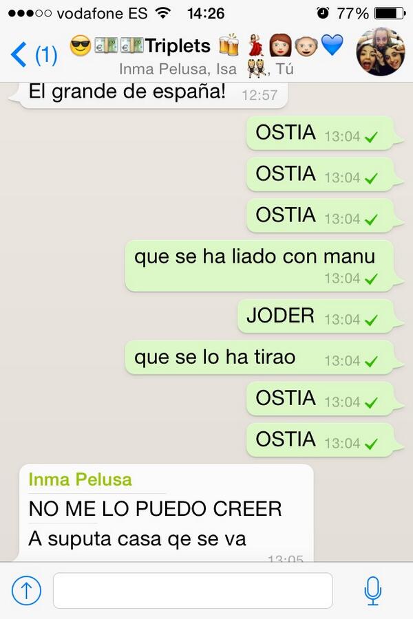anaa0606's tweet photo. @isabelvinzo @pelusitapm yo cuando intervengo, intervengo bien JAJAJAJA http://t.co/UvWQyDtgGT