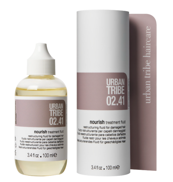 Urban_Tribe_'s tweet photo. 02.41 nourish treatment fluid by Urban Tribe haircare is a concentrated repairing treatment for stressed or dry hair! http://t.co/w34DbQ8PqR
