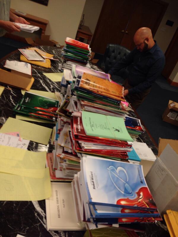 Sorting music for the Reading Sessions
