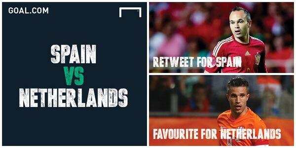 GOAL_ID's tweet photo. Retweet jika anda yakin #ESP bakal menang, atau Favorit jika #NED yang menang   #Worldcup http://t.co/2JUnS5lV0t http://t.co/13l9l86hvC