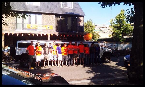 De oranjekoorts is ook bij onze klanten toegeslagen!