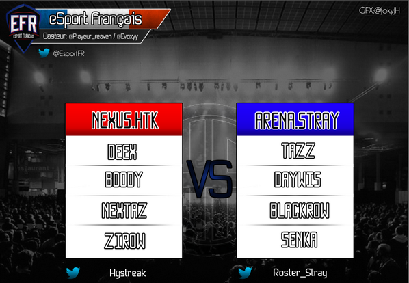 HysTreaK's tweet photo. A 21h ici ! http://t.co/WVByKmt5W1
Live en dessous du t'chat
@NeXusEXP #TeamHTK http://t.co/y1305swJ4q