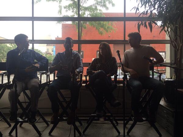 occomco's tweet image. Chatting about how to change government with #tech @northsidefest @suryasays @nicotec @matthewburton