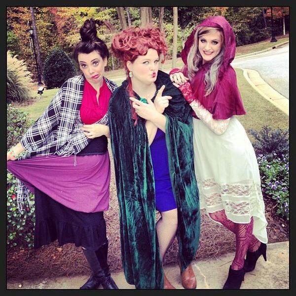 PhiMuCarnColl's tweet photo. Flashback Freaky Friday: CarnColl staff dressed as our favorite trio- #HocusPocus ! @SJP @BetteMidler @kathynajimy http://t.co/wLi2lbvP2g