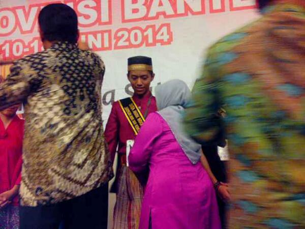 Penyematan Duta Anak Indonesia "M.Taufik Nurdin " @FAD_Sulsel (y)