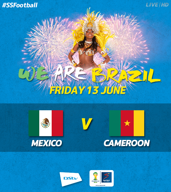 Buildup to Mexico v Cameroon is now LIVE on SS3HD &amp; Streaming. Tweet us your prediction using #SSFootball