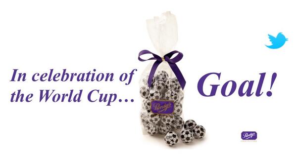 PurdysChocolate's tweet image. 10 lucky fans will WIN #PurdysChocolaiter chocolate Soccer Balls for #WorldCup to ENTER follow @PurdysChocolate &amp;amp; RT!