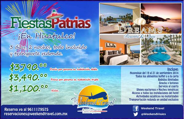 WeekendViajes tweet picture