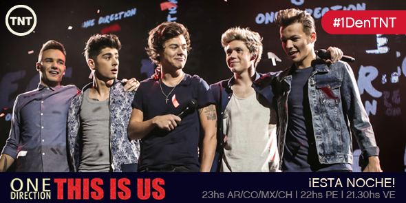 Las #Directioners son la hinchada más grande del mundo ¿quieren ver?, hagamos que #1DenTNT sea TT. ¡HOY! This is us.