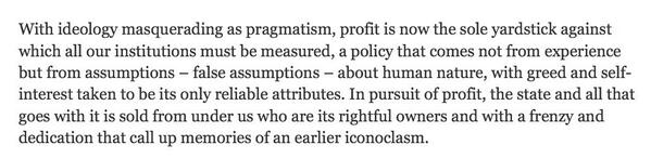 marcuschown's tweet photo. Alan Bennett on the biggest rip-off of the 99% by the 1% in living memory http://t.co/SREz5OsZ8X @LRB http://t.co/Ia6qBWsfzN