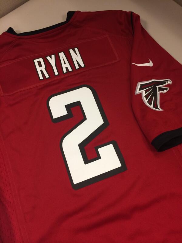 Happy Friday. RT this by 12:45 pm ET for a chance to win this Matt Ryan jersey!  #RiseUp