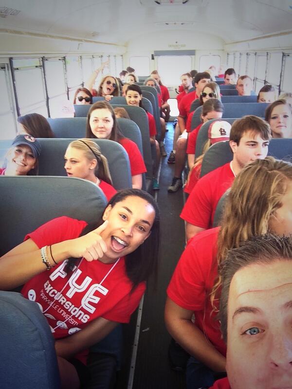#FYEexcursions bus selfie! #LiveSports