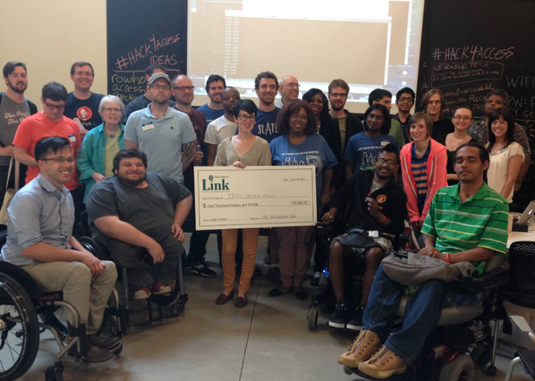 BeyondTheLabel's tweet photo. On National Day of Civic Hacking one city chose to #Hack4Access http://t.co/CTbuWREOej #tech http://t.co/7jxRlkyPi4